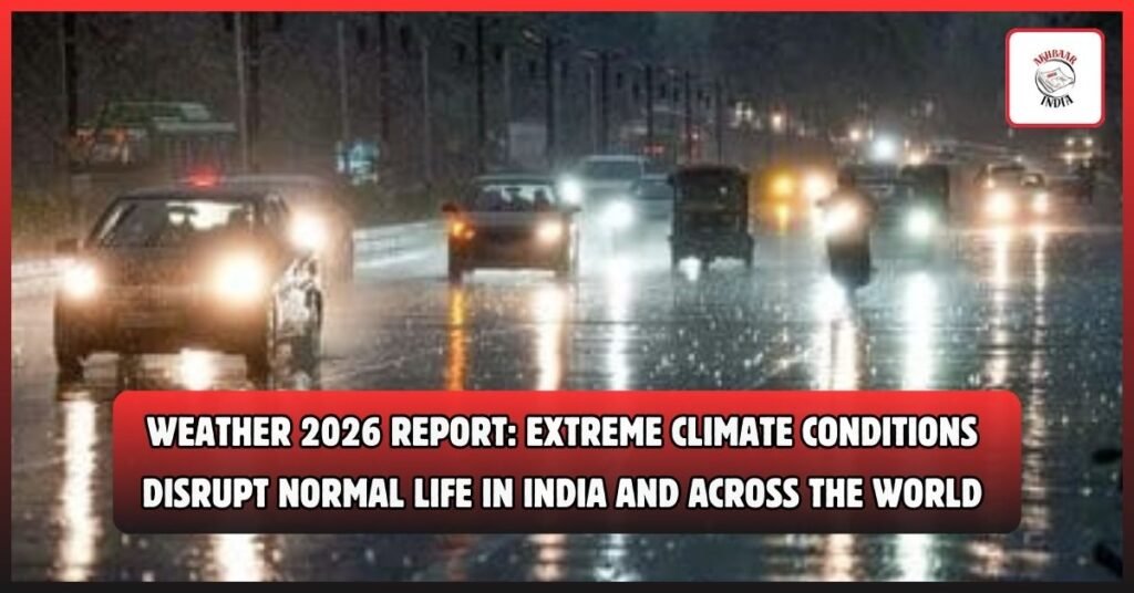 Weather 2026 Report: Extreme Climate Conditions Disrupt Normal Life in India and Across the World