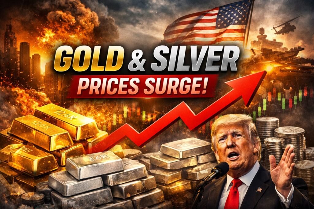 Gold and Silver Prices Surge