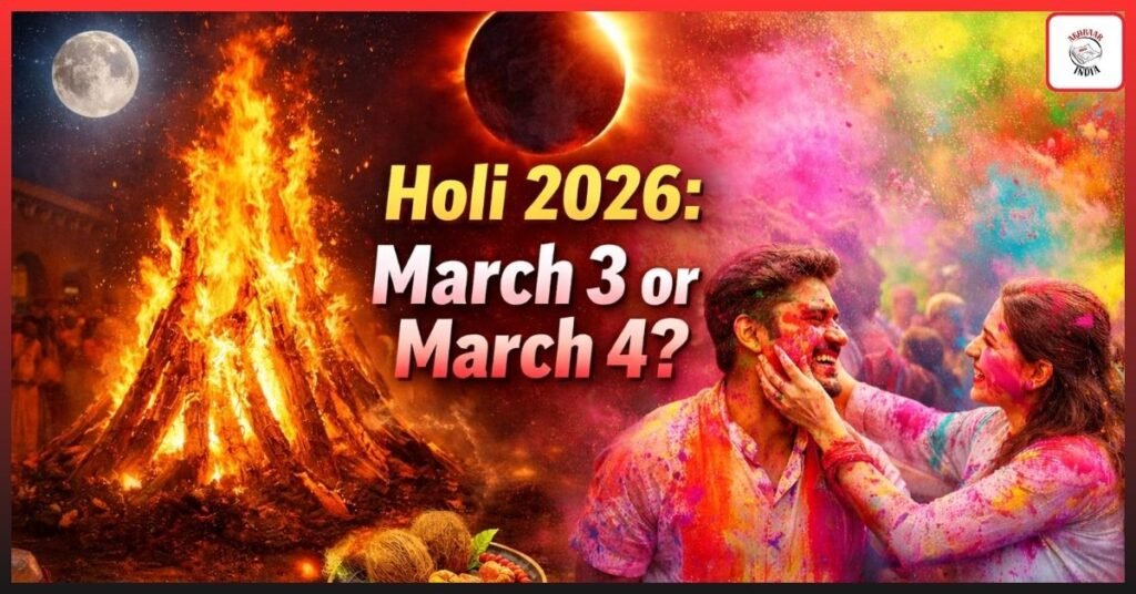 Holi 2026 Date Confusion: Will Holi Be on March 3 or March 4? Lunar Eclipse Twist Changes Celebration Day