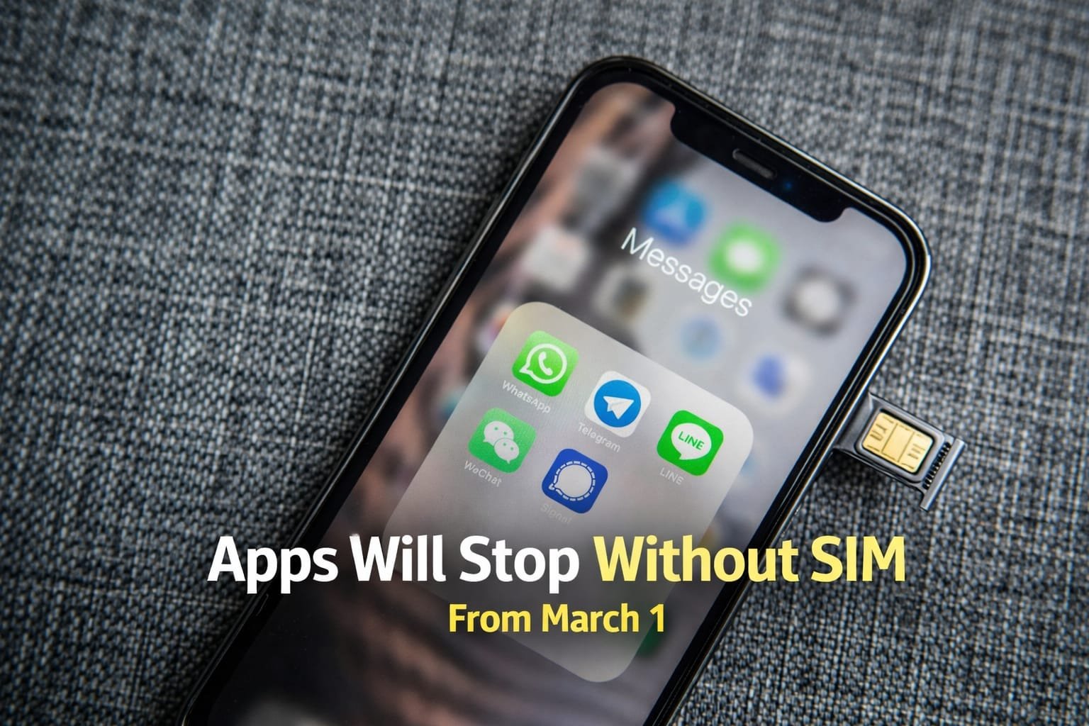 SIM Binding Rule from 1 March 2026: WhatsApp, Telegram & Signal Users ...