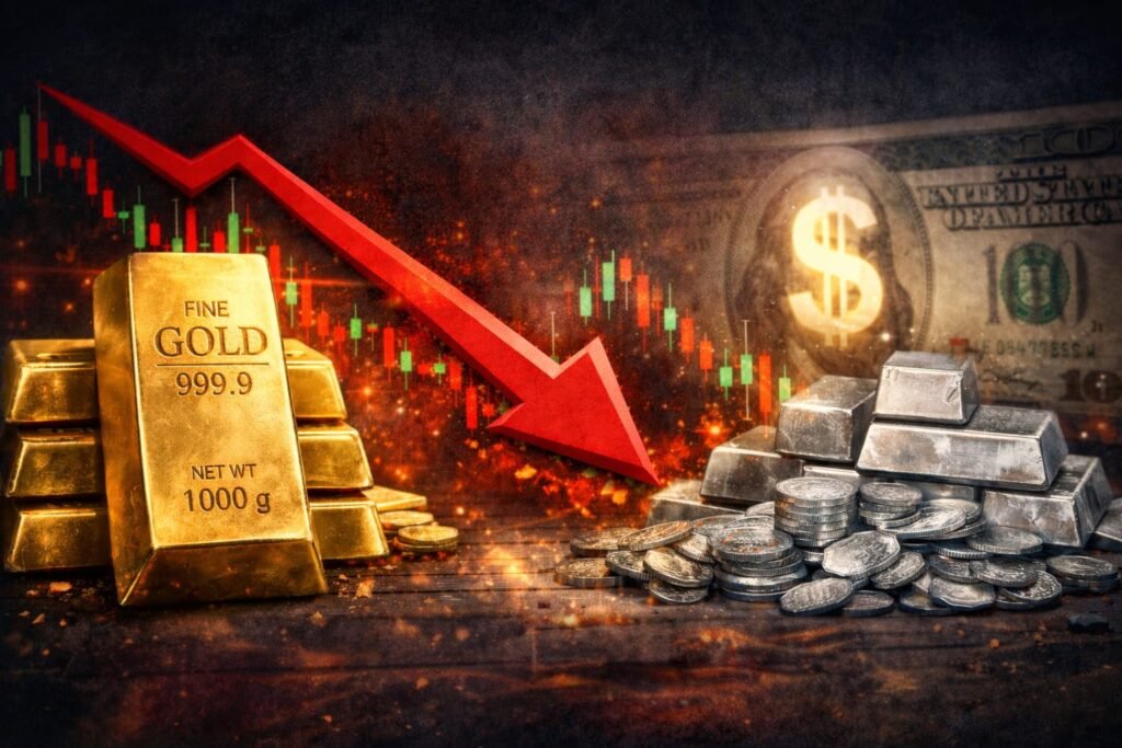 Gold and Silver Prices Crash on Feb 23, 2026 — After Hitting Record Highs, Is This the Start of a Bigger Move?
