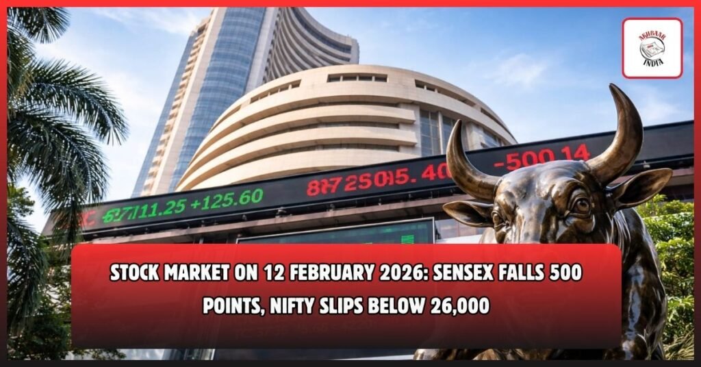 stock market on 12 february 2026