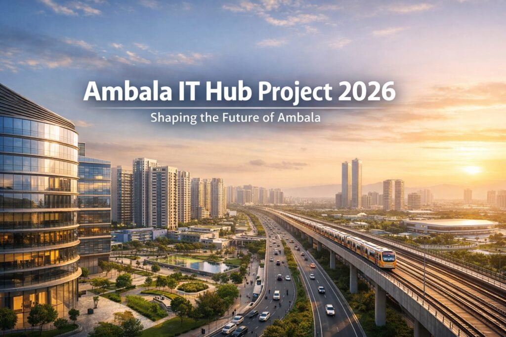 Ambala IT Hub Project 2026: 7 New HSVP Sectors Announced — Is Ambala Cantt Turning Into Haryana’s Next Metro City?
