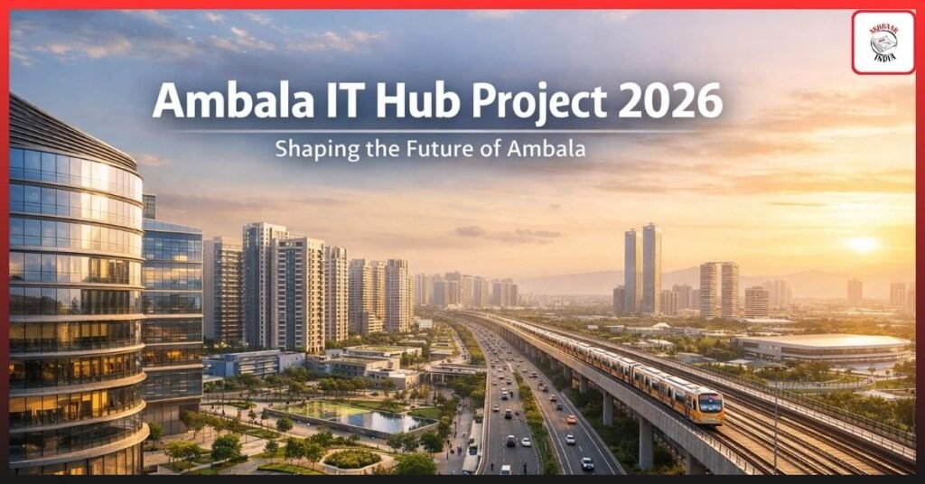 Ambala IT Hub Project 2026: 7 New HSVP Sectors Announced — Is Ambala Cantt Turning Into Haryana’s Next Metro City?