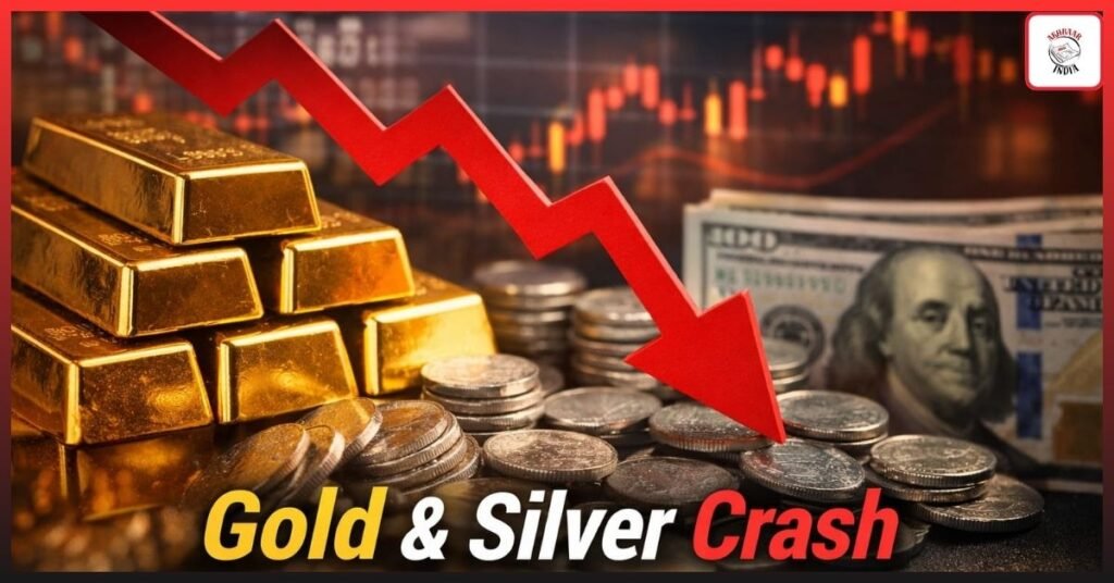 Gold and Silver Price Crash: Delhi Bullion Market Sees Sharp Fall — Is This the Start of a Bigger Trend?