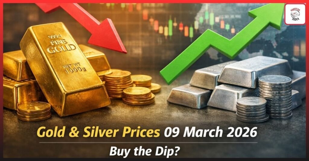 Gold and Silver Prices 09 March 2026: Sharp Drop After Record Highs — Should Investors Buy the Dip Before 10 March?