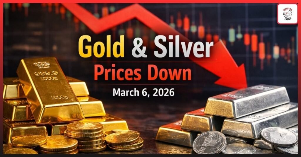 Gold and Silver Prices Fall for 5th Day on 6 March 2026 — Is the Safe-Haven Rally Losing Steam?