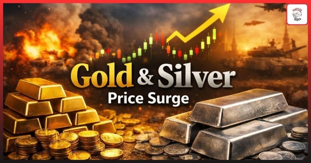 Gold and Silver Prices in India Surge Amid Middle East Tensions — Will the Rally Continue or Reverse Suddenly?