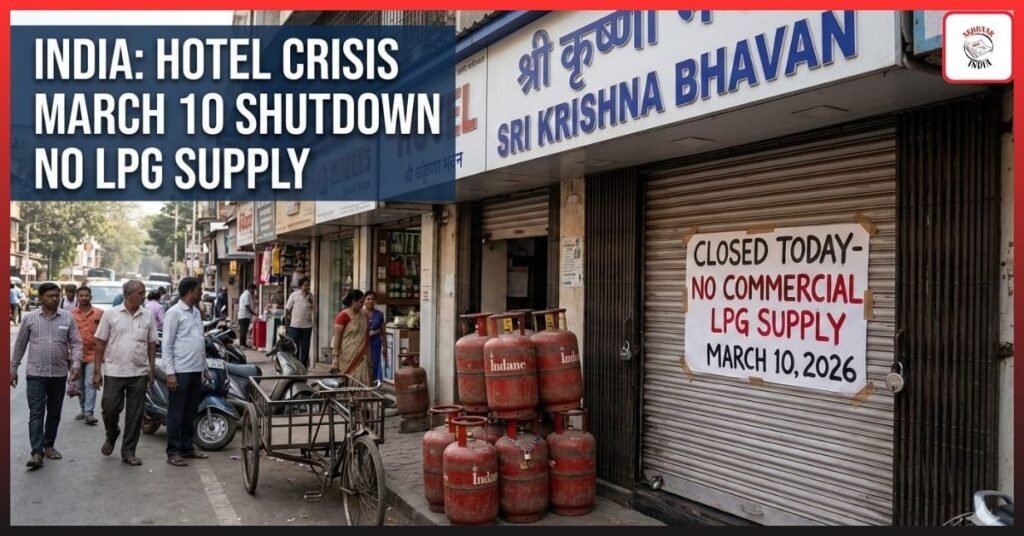 India Hotel Gas Crisis: Why Thousands of Hotels Suddenly Shut on March 10 — LPG Supply Shock Explained