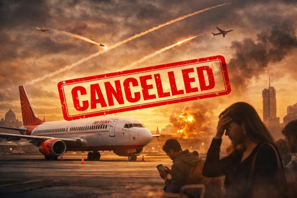 Indian Flights Advisory 2026: 350 Flights Cancelled, Airspace Closed — What MEA & FRRO Said Amid War Crisis