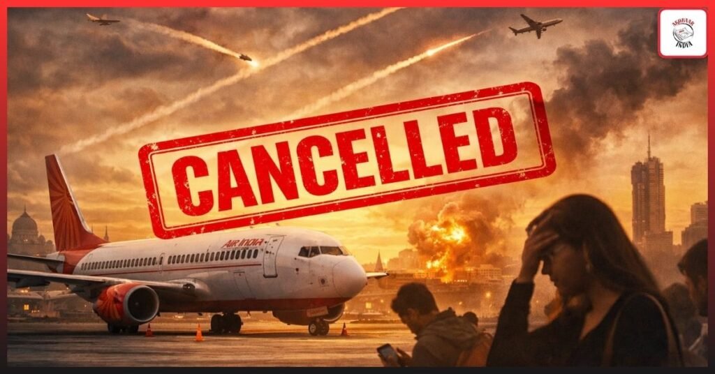Indian Flights Advisory 2026 350 Flights Cancelled, Airspace Closed — What MEA & FRRO Said Amid War Crisis
