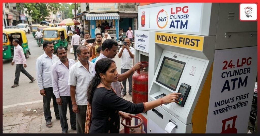 India’s First LPG ATM Goes Live Amid Crisis — Can This 24x7 Machine End Cylinder Chaos?