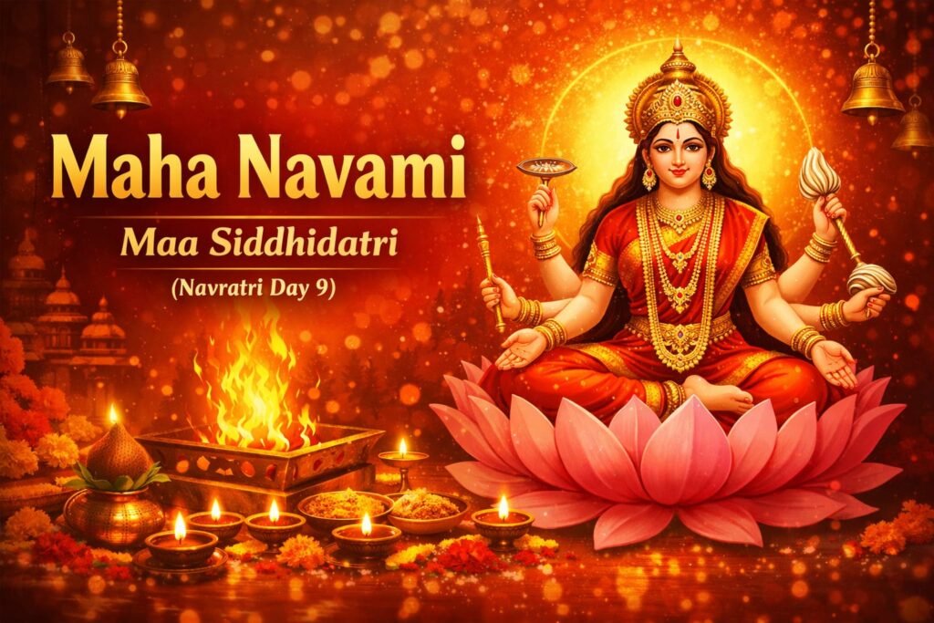 Maa Siddhidatri Navratri Day 9 Maha Navami  Puja 2026