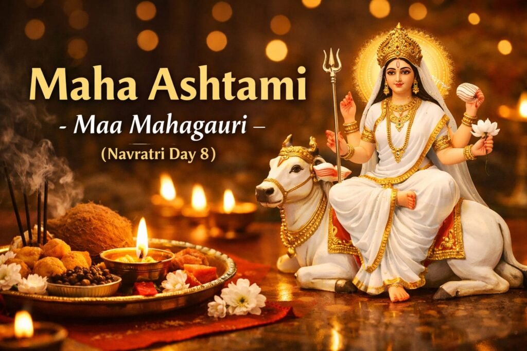 Maha Ashtami 2026 Maa Mahagauri