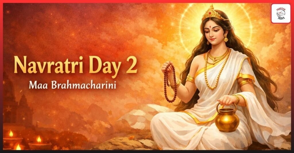 Navratri Day 2: Maa Brahmacharini’s Powerful Secret of Devotion & Strength