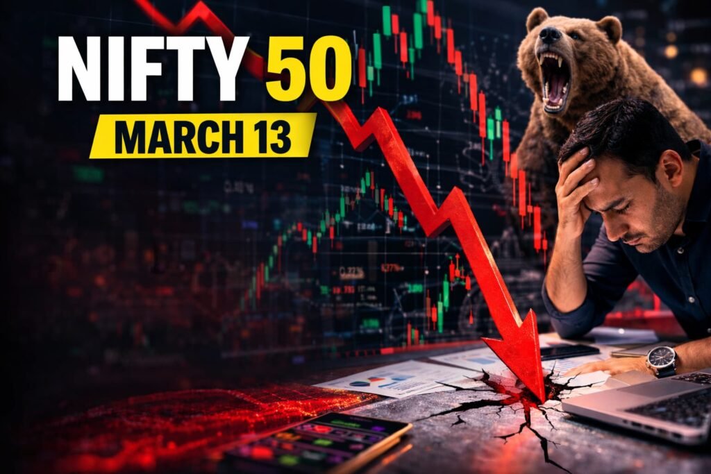Nifty 50 Prediction March 13: Will 23,500 Break Next? Markets Signal More Pain After Sharp Fall