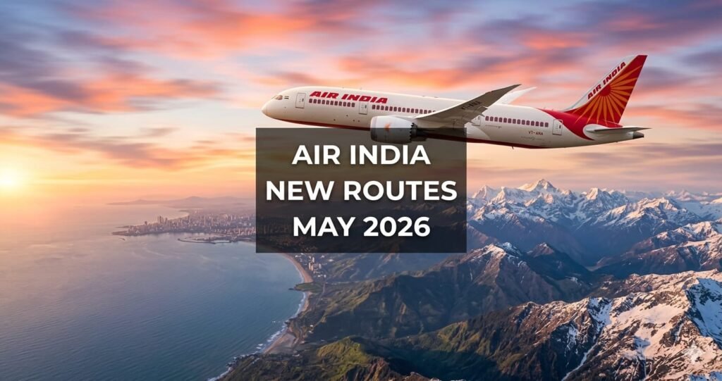 Air India New Routes May 2026