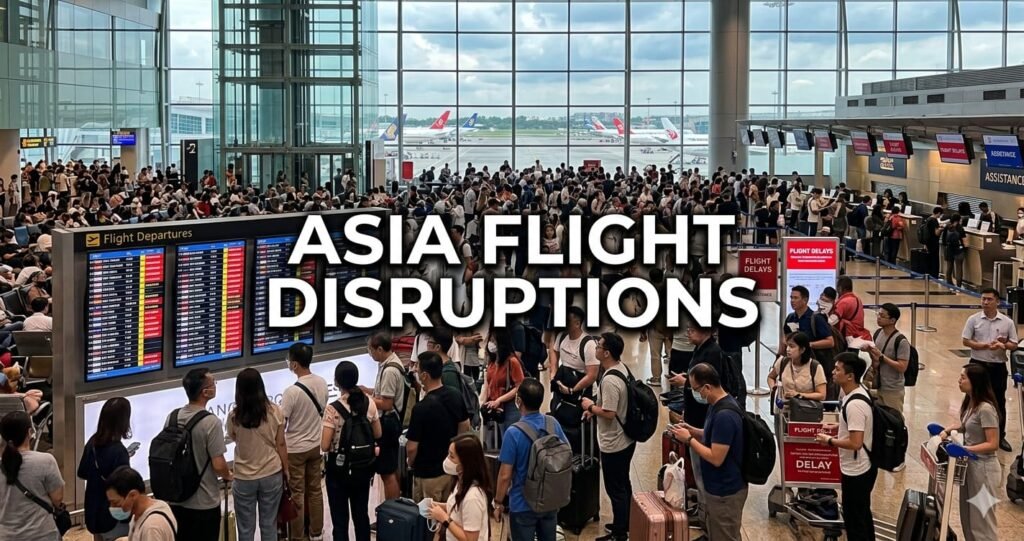 Asia Flight Disruptions Surge
