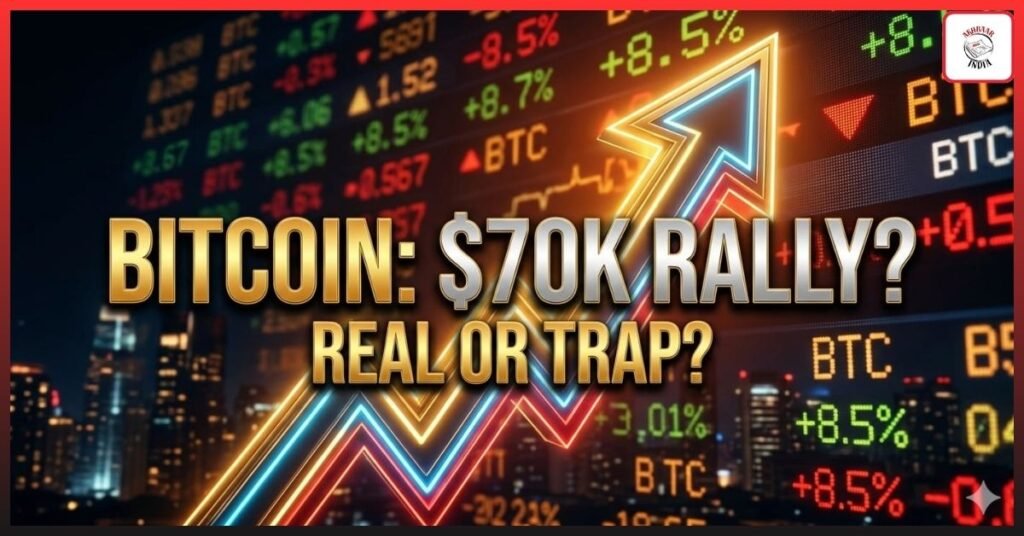 Bitcoin Price Today: Massive $130 Billion Swing! Is This $70K Rally Real or a Trap?