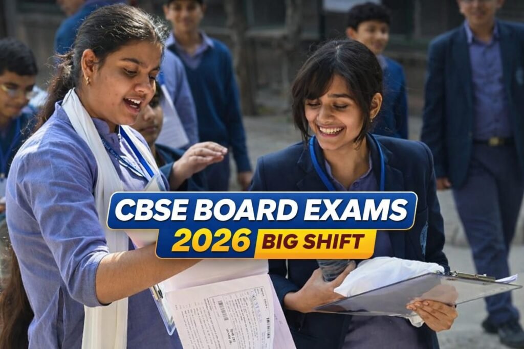 CBSE Board Exams 2026 Big Shift