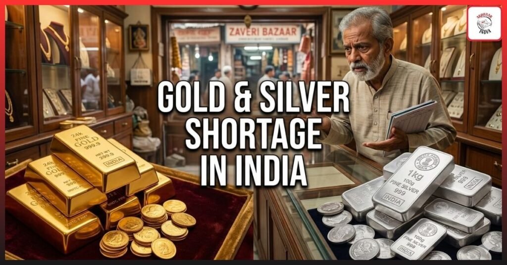 Gold & Silver Shortage in India 2026: Banks Halt Imports, Prices Set to Spike Before Akshaya Tritiya