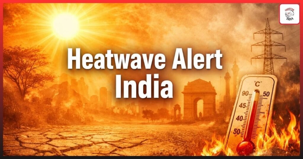 Heatwave Alert India 2026: IMD Issues High Alert as Temperatures Set to Cross 45°C — What You Must Know Now