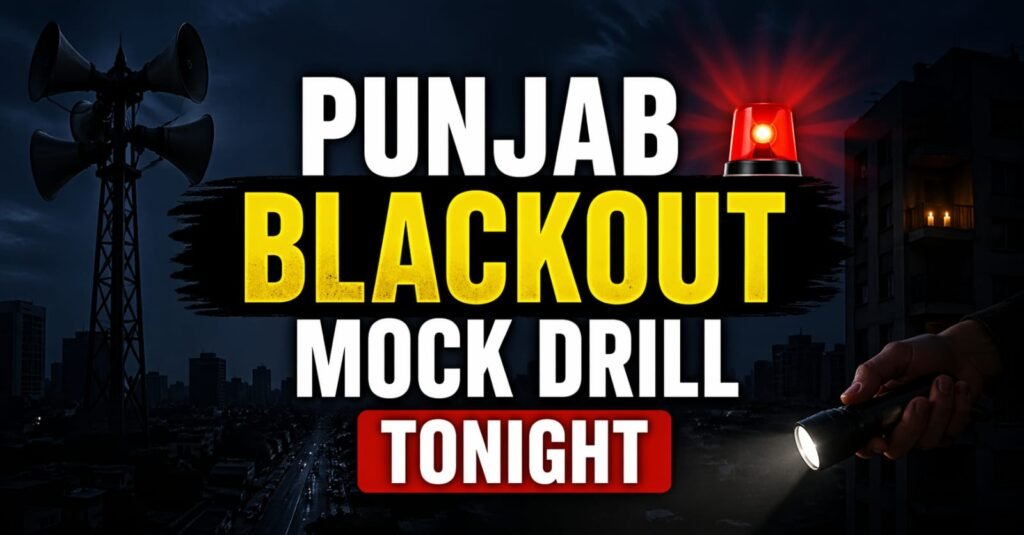 Punjab Blackout Mock Drill Tonight