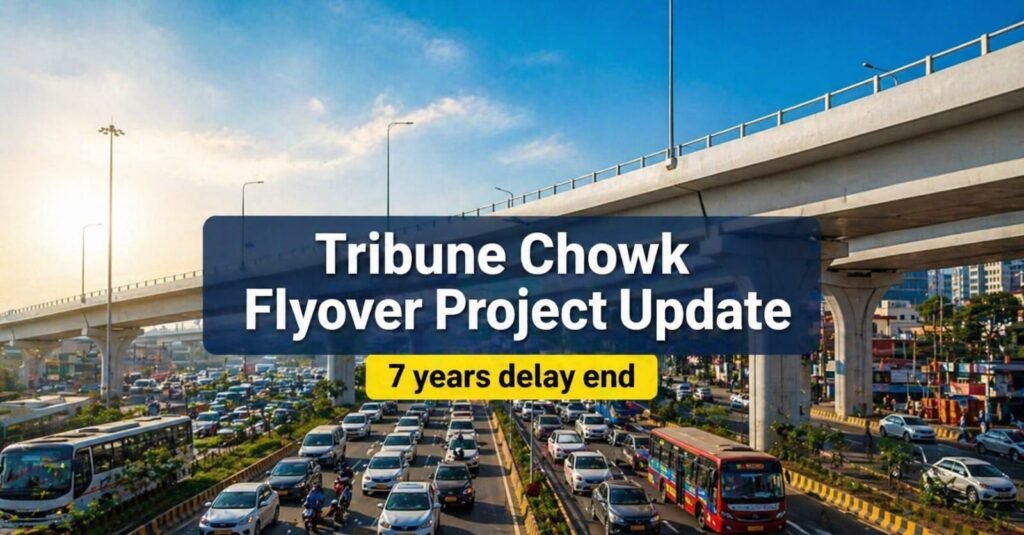 Tribune Chowk Flyover Project Delay EXPOSED