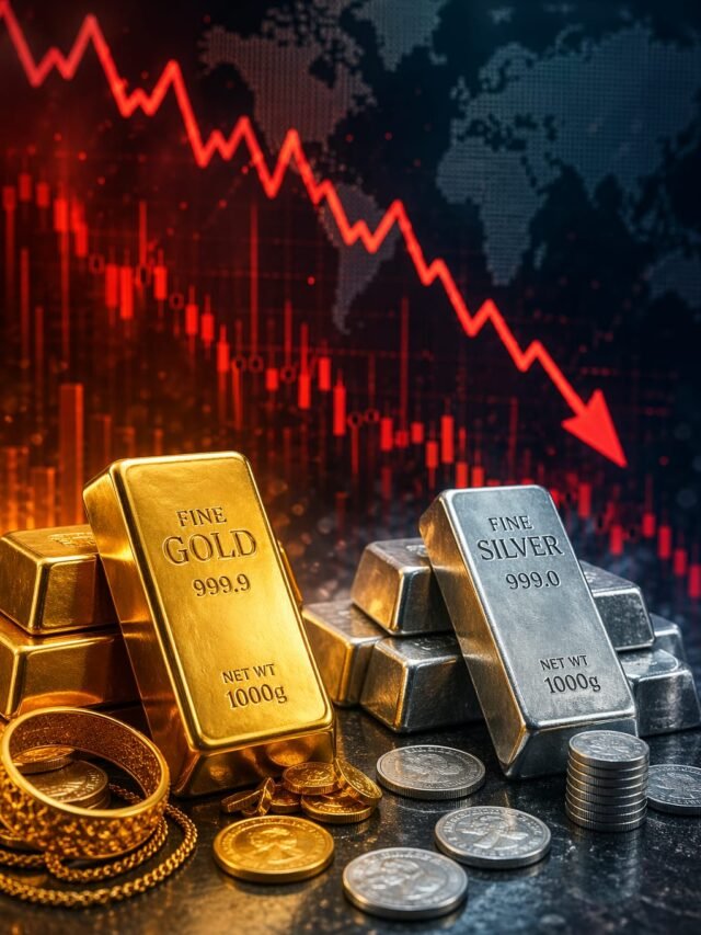 Gold & Silver Crash After Peak—What Triggered This Sudden Fall?