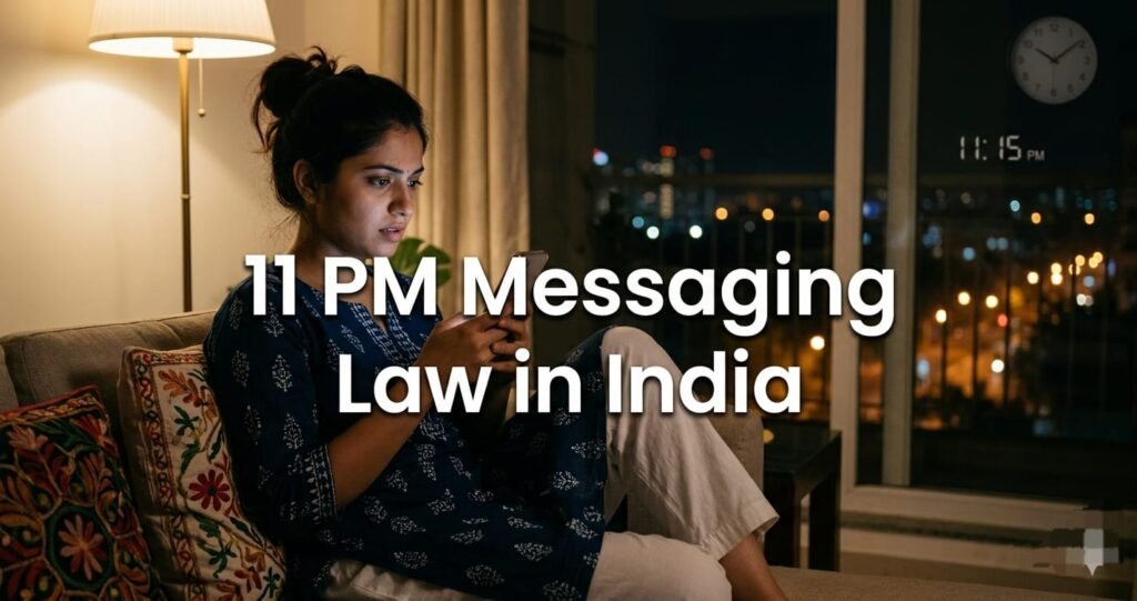 11 PM Messaging Law in India