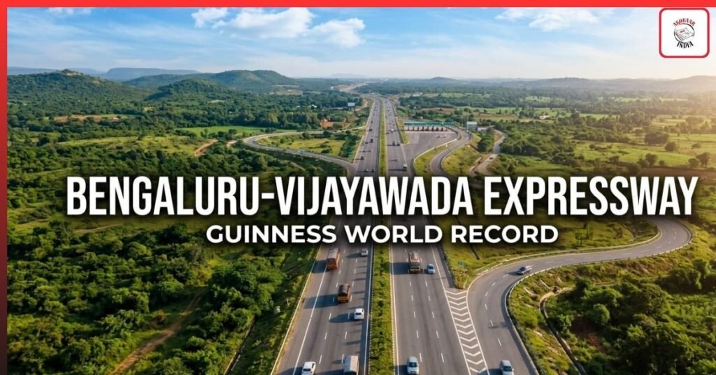 Bengaluru-Vijayawada Expressway Guinness World Record: 518 km Mega Highway That Cuts Travel Time in Half