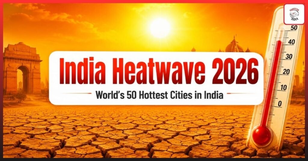 Dangerous India Heatwave 2026: India Dominates World's 50 Hottest Cities Amid Extreme 48°C Temperatures