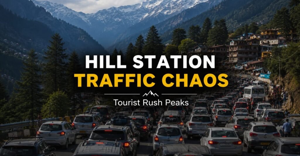 North India Heatwave Traffic Chaos