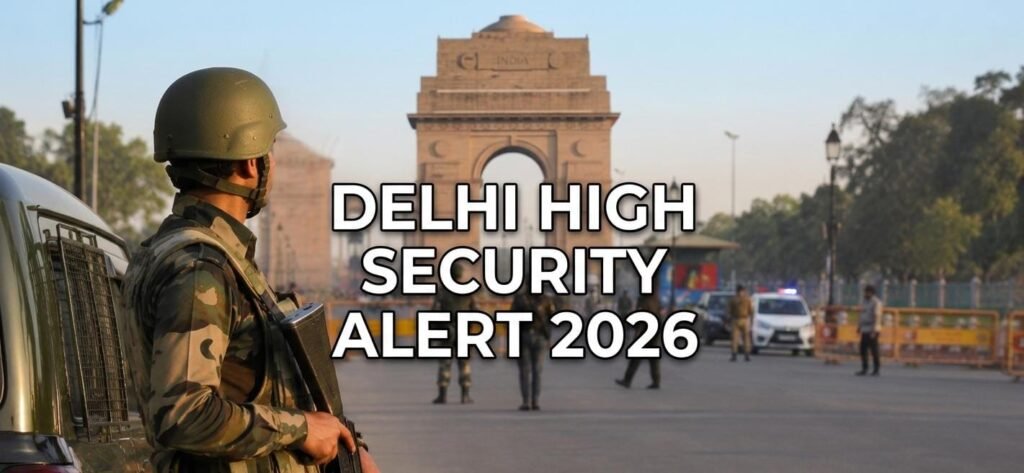 Delhi High Security Alert 2026