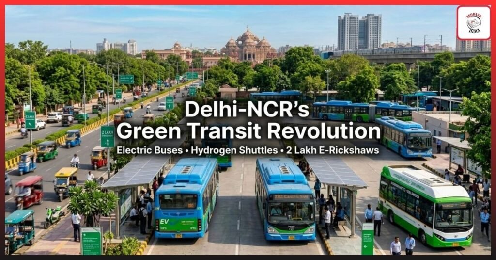 Delhi-NCR’s Powerful Green Transit Revolution: How Electric Buses and E-Rickshaws Are Transforming Travel