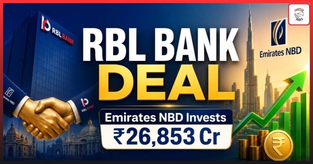 Emirates NBD’s Massive ₹26,853 Crore RBL Bank Deal Sparks Powerful Stock Rally