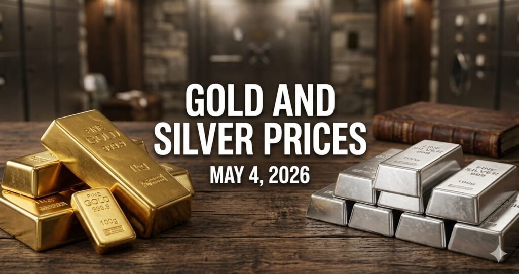 Gold and Silver Prices in India May 4, 2026