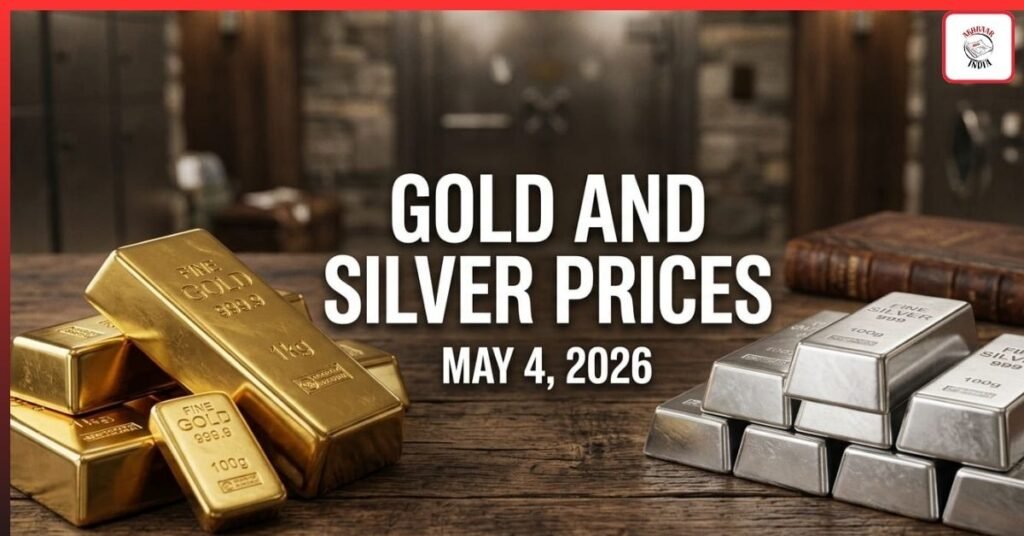 Gold and Silver Prices in India May 4, 2026: Sharp Dip, MCX Crash & What Happens Next
