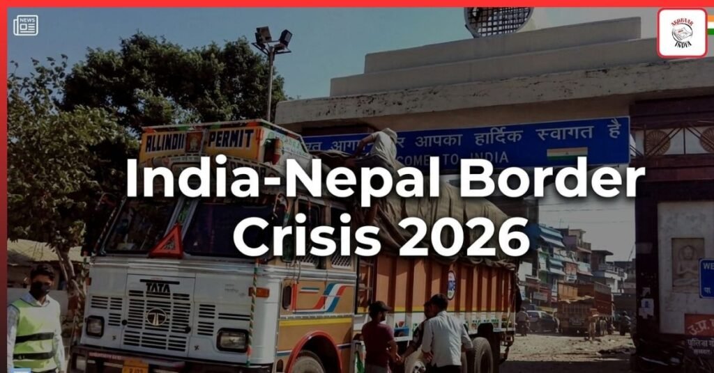 India-Nepal Border Crisis 2026: Thousands of Trucks Stuck, New Nepal Vehicle Rules Trigger Panic Among Traders
