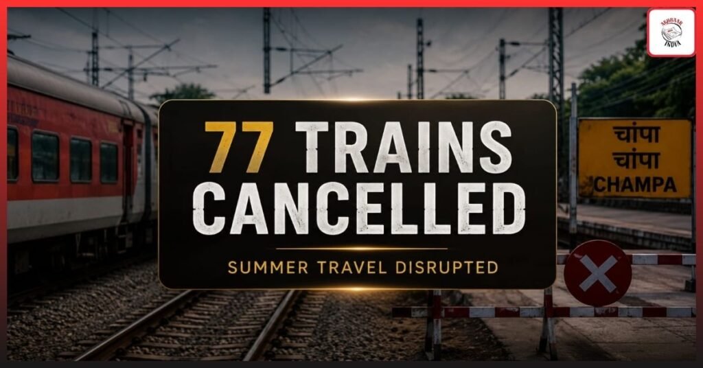 Indian Railways 77 Train Cancellation Warning Hits Summer Travel