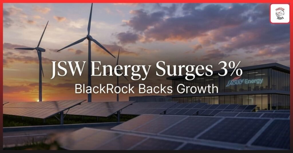 JSW Energy Shares Jump After Powerful ₹4,000 Crore QIP Boosts Investor Confidence