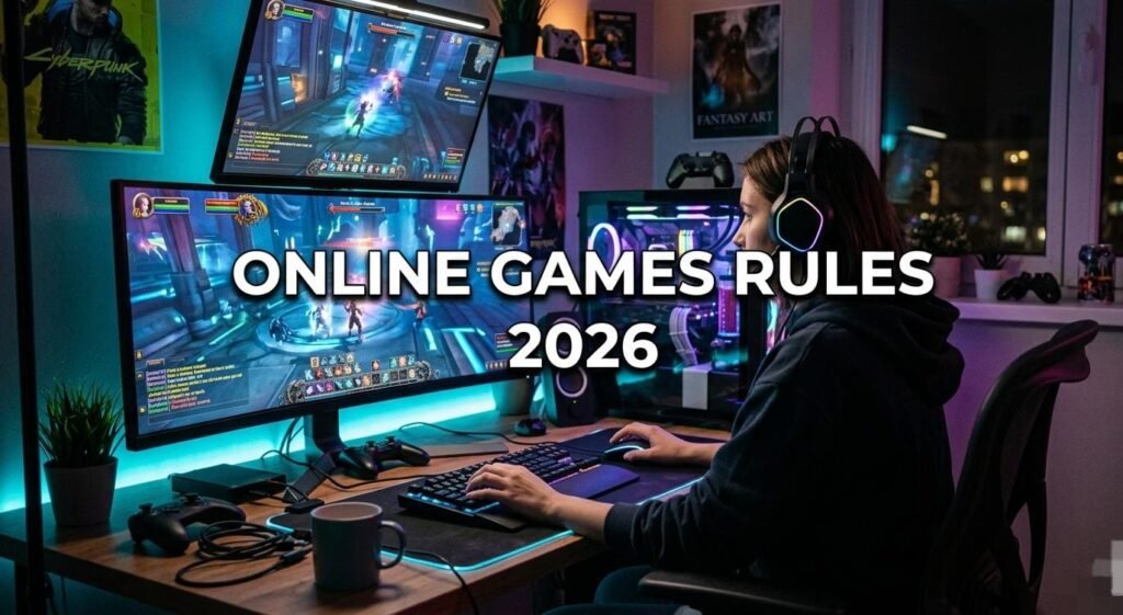 Online Gaming Rules 2026 LIVE