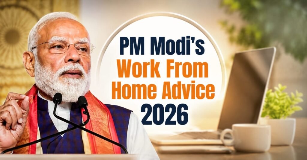 PM Modi's Work From Home Advice 2026 Sparks Nationwide Buzz