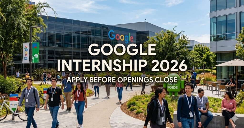 Powerful Google Internship 2026 Alert