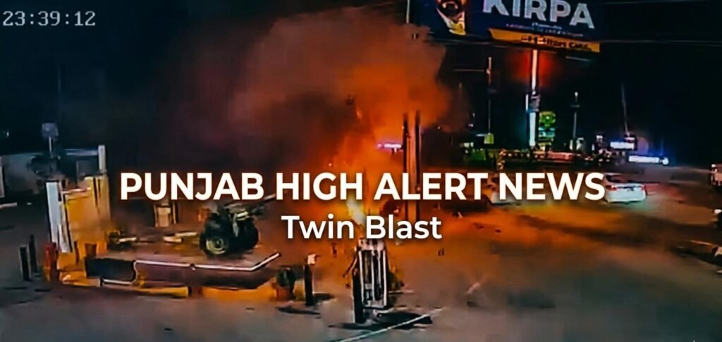 Punjab High Alert News: Twin Blasts Near Army & BSF Bases Spark Panic — Is a Bigger Threat Brewing?