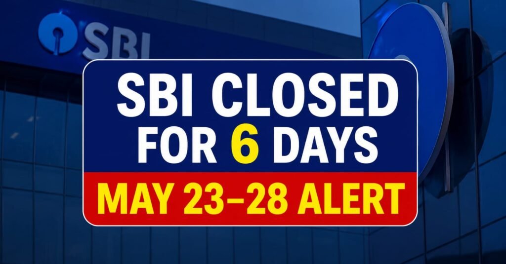 SBI Bank Holiday Alert