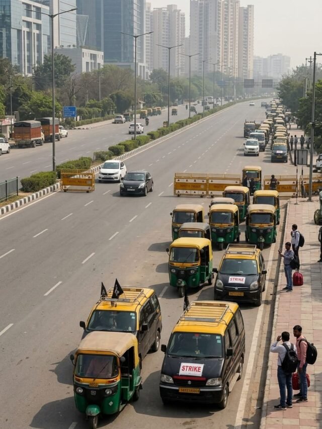 Delhi-NCR Transport Strike Leaves Thousands Stranded