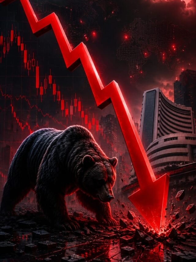 Sensex crashed 1,300 points as Hormuz disruptions triggered panic selling. Will Nifty recover or is a bigger market crash coming next? Full prediction inside.