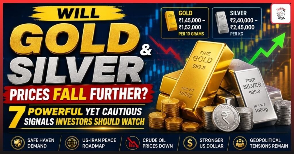 Gold and Silver Price Forecast: Will Prices Fall Further? 7 Powerful Yet Cautious Signals Investors Must Watch