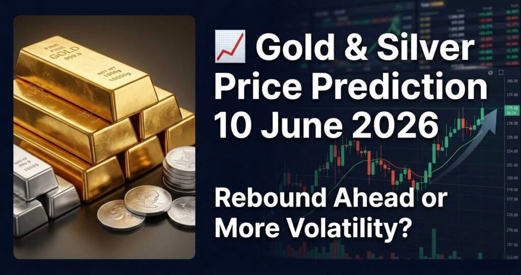 Gold and Silver Price Prediction 10 June 2026
